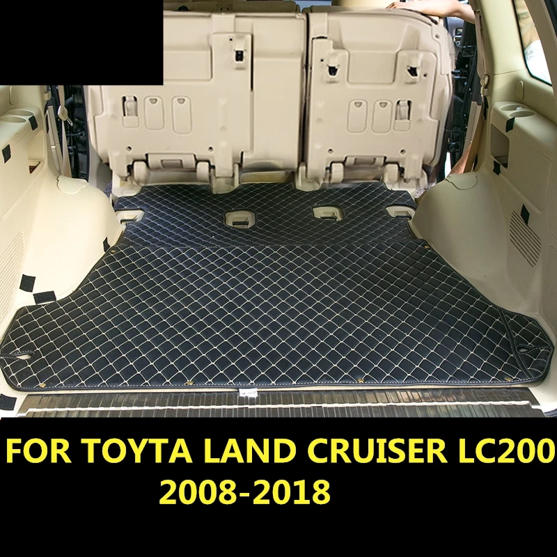 Коврик для багажника автомобиля TOYTA LAND CRUISER LC200 2008 2018 аксессуары интерьера