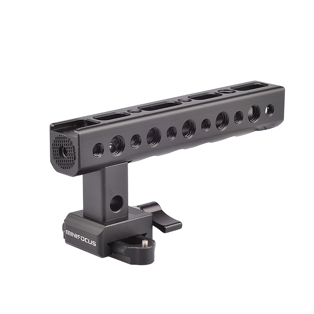 

Camera QR NATO Top Cheese Handle Safety Rail Grip with Shoe Mount for DSLR Cameras/Camcorder/Action Cameras Cage