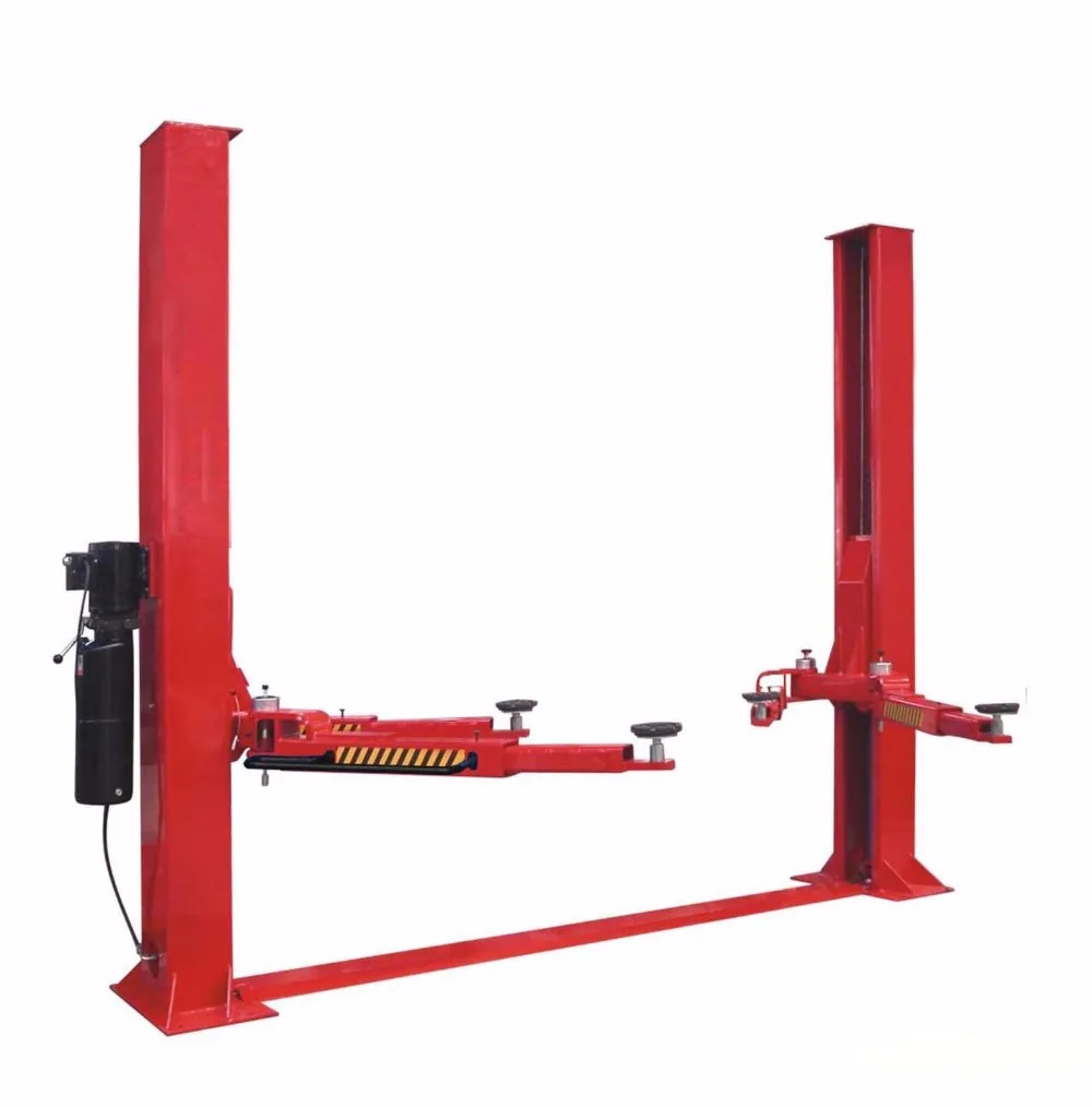 

floor plate two post hydraulic automobile repair car lift model SP-A3500