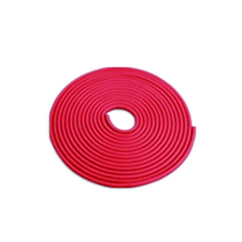 Car Door Strip Protection Side Protector Car Stying Rubber Strip Moulding Sticker Protection Car Door Sealing For Car Auto - Color: Red