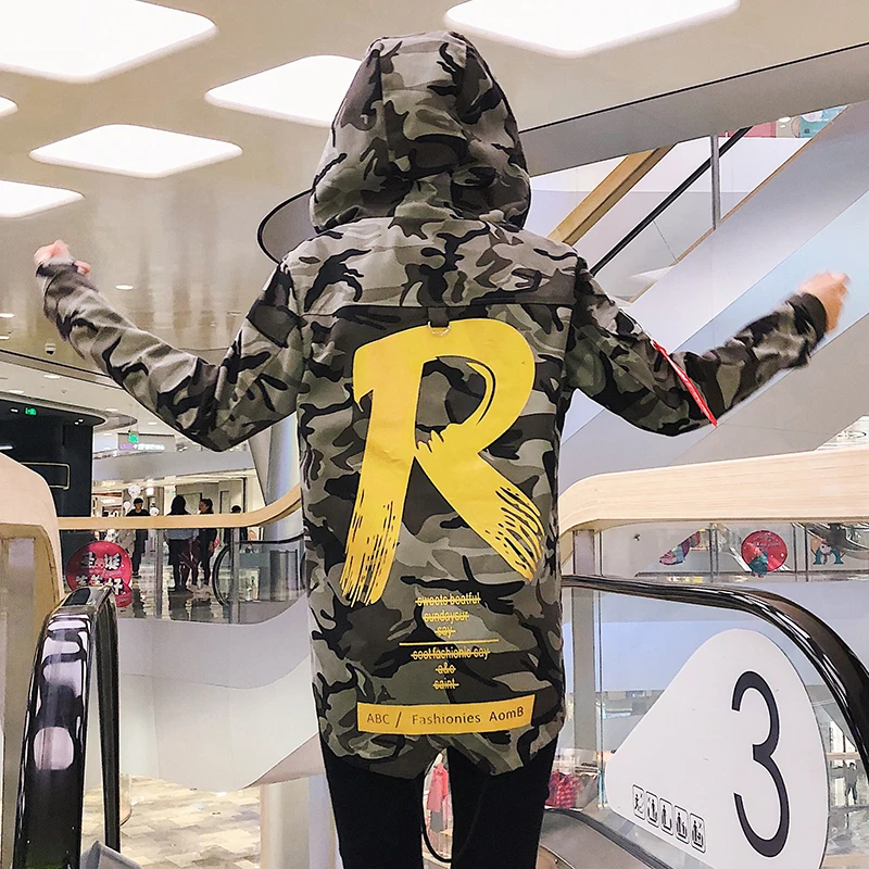 Новая повседневная пара печать camouflageJacket camo Мужские и женские куртки amariss человека пальто больших размеров