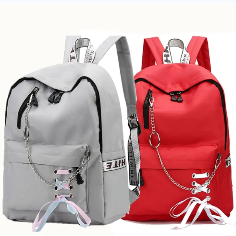 

Fashion Female Backpack 2019 New Big Capacity Canvas School Bags For Teen Girls Backpack Casual Bags For Women Notebook Backpack