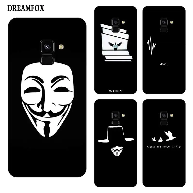 N271 Black And White Silicone Case Cover For Samsung Galaxy J2 J3 J4 J5 J6 J7 J8 Pro Plus Prime 2018 2017 |