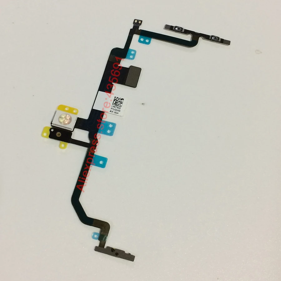 

Power On Off Volume Switch Flex Cable Replacement Parts Original New For iPhone 8 Plus 5.5" Power/Volume Flex Cable 10Pcs/lot