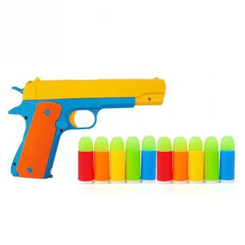 1Pc-Semi-automatic-Classic-Gun-Toy-Pistol-Soft-Bullet-Revolver-Kids-Fun-Outdoor-Game-Gift (5)