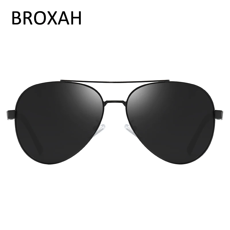 Retro Metal Polarized Sunglasses Men High Quality Pilot Sunglasses Night Vision Driving Glasses Male Shades Gafas De Sol Hombre