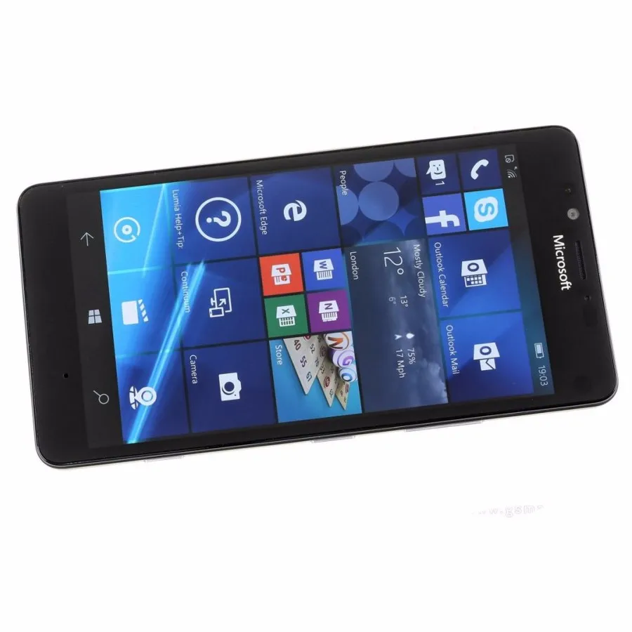 Nokia Microsoft Lumia 950 одна sim/две sim-карты Windows 10 4G LTE GSM 5,2 '20MP WIFI GPS Hexa Core 3 Гб RAM 32 Гб ROM