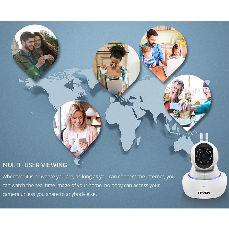 IP камера видеонаблюдения 1080P Wi Fi ночное видение|Камеры видеонаблюдения| |