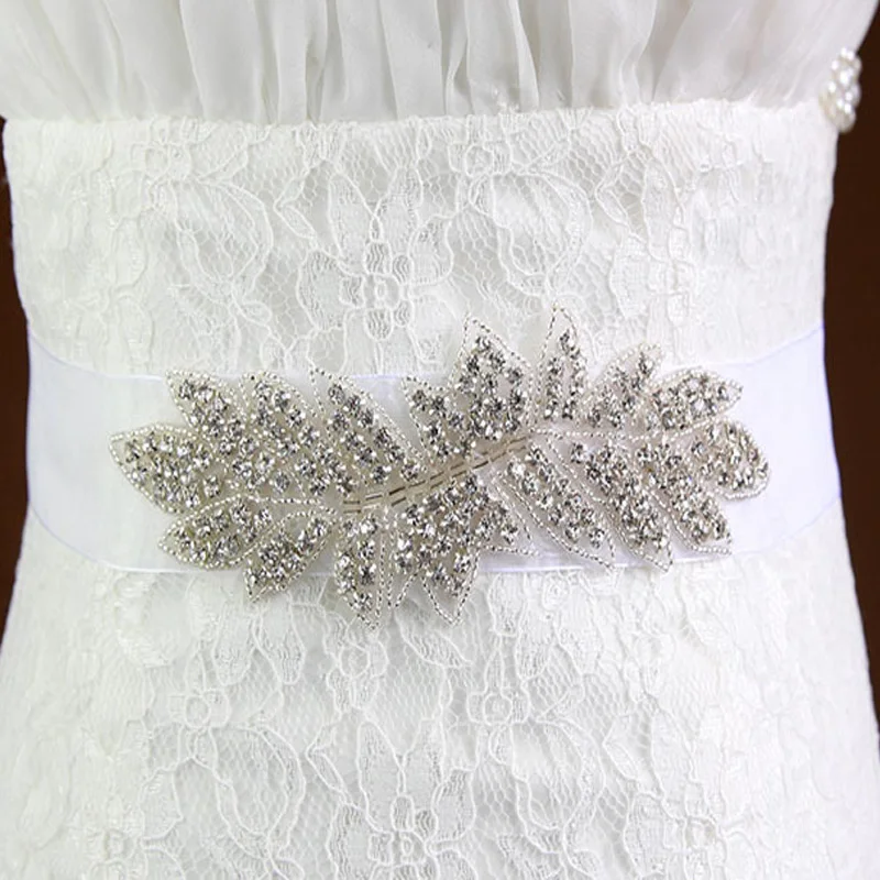 IFENDEI Wedding Belts And Sashes European Luxury Rhinestone Belt Dress Girdle Sew crystal