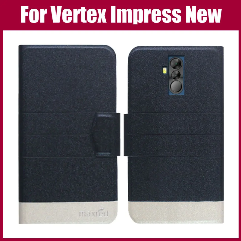 

Hot Sale! Vertex Impress New Case New Arrival 5 Colors Fashion Flip Ultra-thin Leather Protective Cover Case Phone Bag