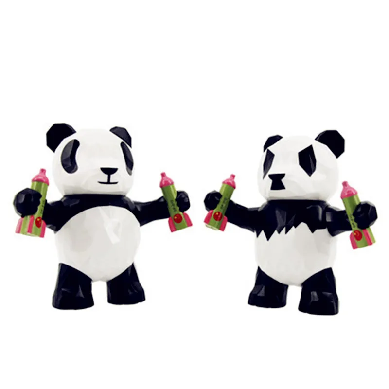 

Street Art Medicom Toy Patriotic Version PANDA Cosplay KAWS PVC Action Figure Collection Model Toy G1205