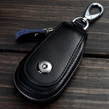 Leather Keyring Key Ring Key Chain Keychain For Ford Kia Suzuki Renault Bmw Mercedes Men Case Holder Car Interior Accessories auto key case for benz renault mazda alfa romeo lexus logo cowhide keychain badge key ring emblem key holder chain yongxun