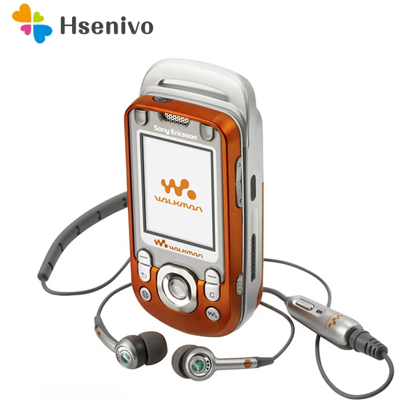 W600 100% Original Unlocked Sony Ericsson W600 w600i Mobile Phone 2G Bluetooth FM Unlocked Cell Phone Free shipping