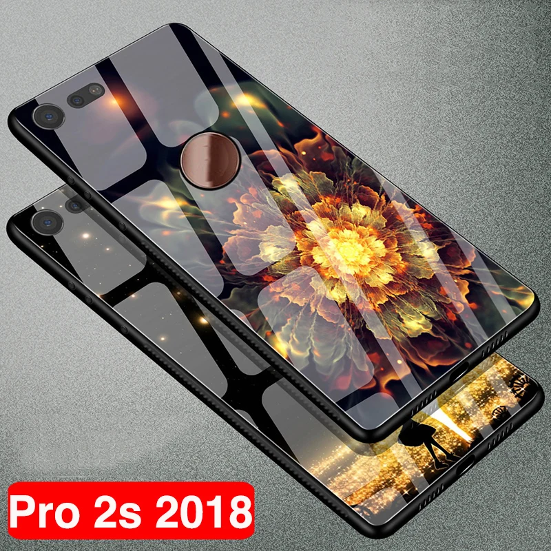 

Starry sky Tempered Glass Back Cover Case For Smartisan Nut Pro 2s Protective Cases For Smartisan Nut Pro2s OE106 phone shell