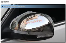ABS Chrome Боковая Дверь Зеркало Заднего Вида Крышки Украшения Накладка Для Volkswagen VW Tiguan 2009 2010 2011 2012