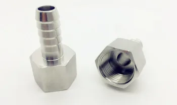 

Female Thread Pipe Fittings With ID 10mm or 16mm Hose Connector ,Pagoda Joint Coupling Connecto,Stainless Steel SS304