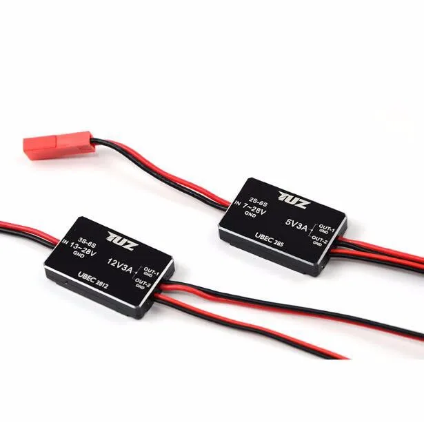 TUZ UBEC 285/2812 Step-down module 2s-6s to 5V/12V UBEC spare parts for Agricultural plant protection UAV fog machine drone TUZ UBEC 285/2812 Step-down module 2s-6s to 5V/12V UBEC spare parts for Agricultural plant protection UAV fog machine drone