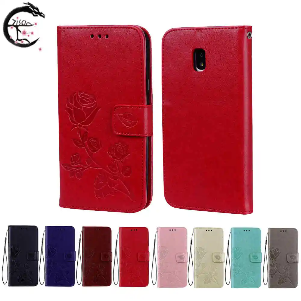 

PU Leather Flip Case For Samsung Galaxy J3 J5 J7 Pro 2017 EU J32017 J330 J52017 J530 J72017 J730 Phone Card Cover Cases Coque