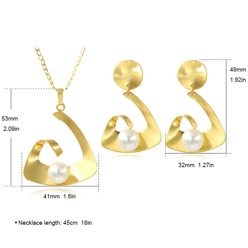 Sunny Jewelry милые романтические Ювелирные наборы колье серьги кулон для вечерние