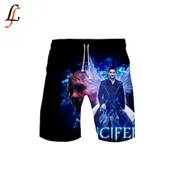 Lucifer 3D новые пляжные шорты мужские трусы анти-ух шорты с принтом для плавания SurfinMg шорты летние шорты с эластичной резинкой на талии