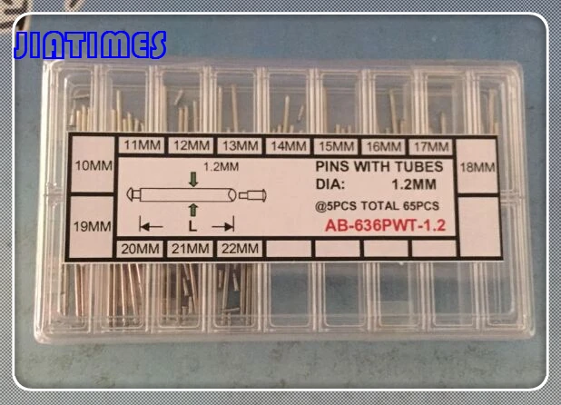 

Free Shipping 1 Set Big Clasp Repair Pin Pressure Bar & Rivet Set 1.2mm 6-22mm 12 Sizes