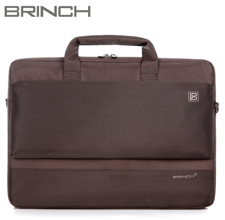 Нейлоновый чехол Brinch 15 6 дюйма для ноутбука однотонный и планшета сумка