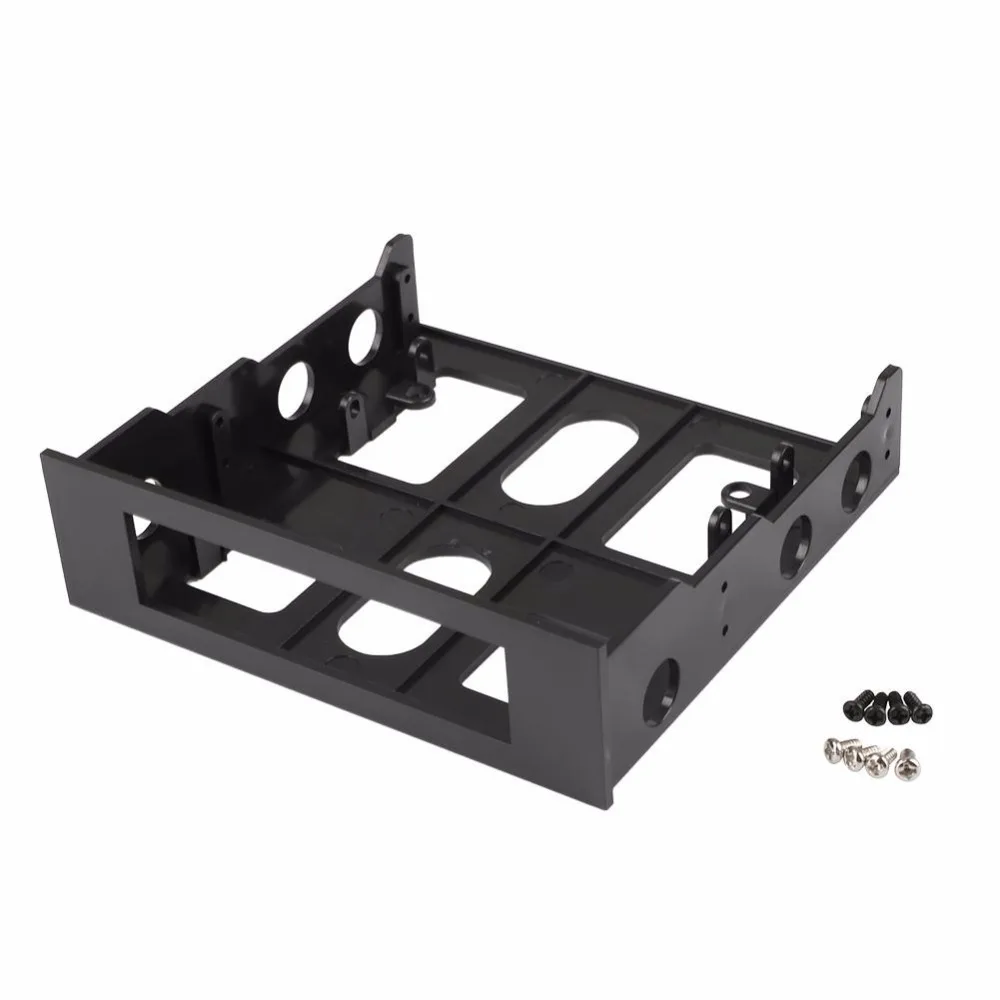 

Cewaal New ABS 3.5'' to 5.25'' Hard Disk Drive Bracket Computer Case Adapter Mounting Bracket Floppy High Quality