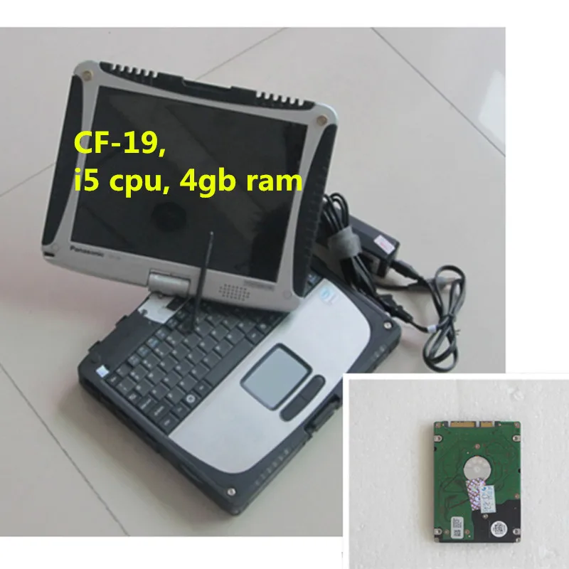 Used CF 19 Toughbook i5 CPU 4G font b RAM b font 1TB hdd windows 7