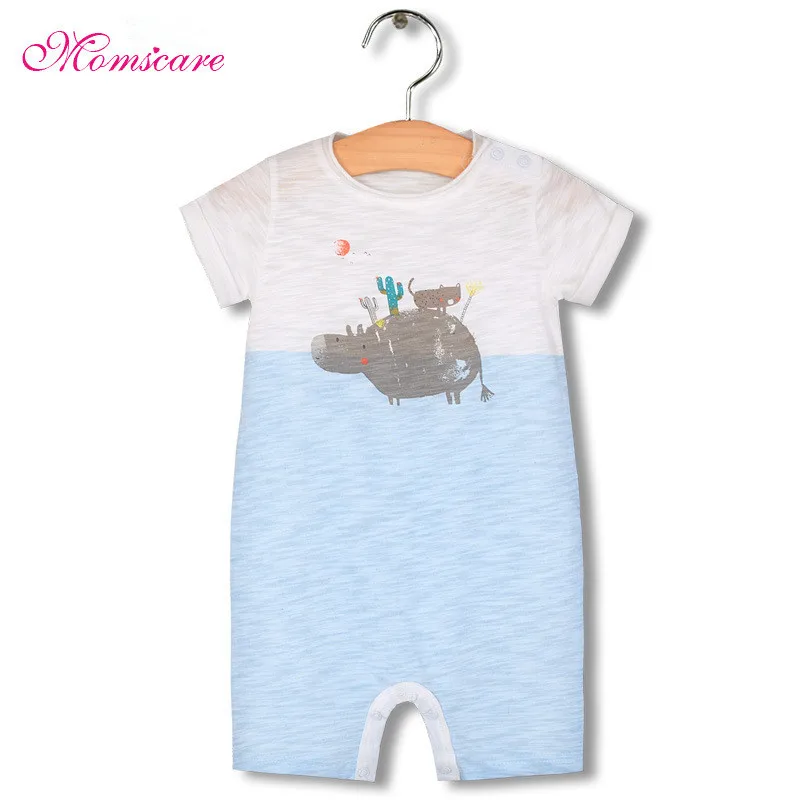 

Summer Sleeveless Pocket Cotton Jumpsuit Sunsuit Boy Rompers Clothing Casual Cute Clothes 0-24M Toddler Kids Baby Boys Romper