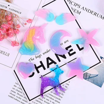 

1PCS Symphony Love Moon Filler For Clear/Fluffy Mud Popular Box Toys Kids Lizun Slime DIY Kit Accessories Children Modeling Clay