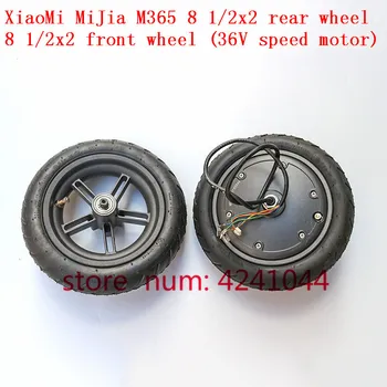 

Xiaomi Mijia M365 Front and rear Wheels 8 1/2x2 tire Inner Tubes Pneumatic Tires Solid Outer Tyres with hub or speed Motor