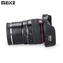 Meike 8 мм f/3,5 широкоугольный объектив рыбий глаз Объективы для камер sony A6000 Alpha и Nex беззеркальная камера с креплением E с APS-C