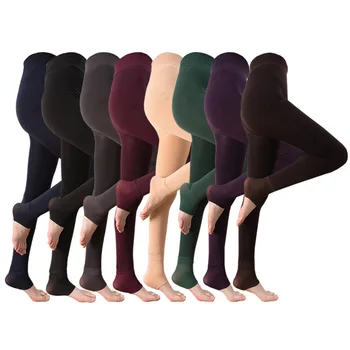 

Women Winter Thick Pants Warm Pantyhose Solid Thermal Tights Underwear Ladies Pants Chubby Female Warm Velvet Tights