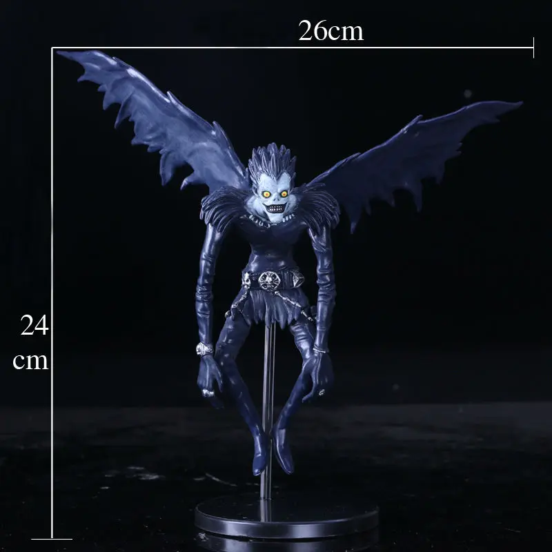 

2018 New Death Note L Ryuuku Ryuk PVC Action Figure Anime Collection Model Toy Dolls 24CM