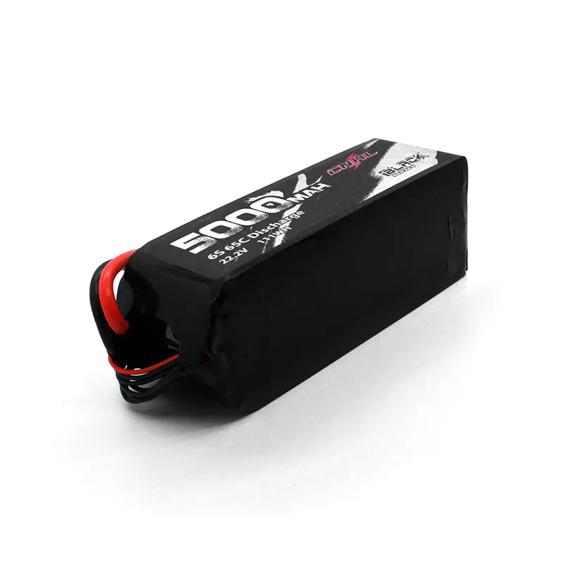 CNHL черная серия 5000 mAh 22,2 V 6 S 65C Lipo батарея