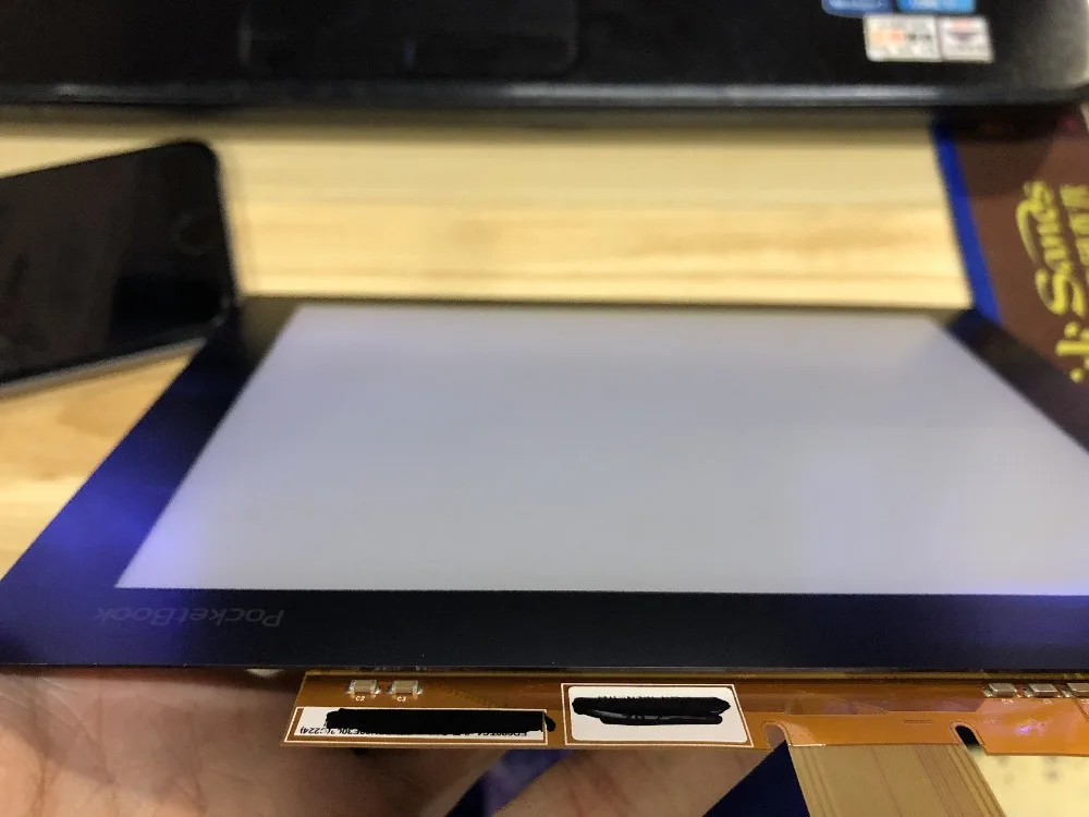 Pаспродажа Оригинальный 8 дюймов с сенсорным экраном с подсветкой HD Eink экран для pocketbook 840 чтения электронных книг ЖК дисплей