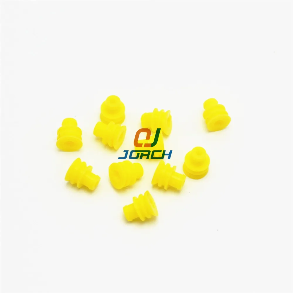 100Pcs Amp Sealed Waterproof 1.5 Series Automotive Plug Guarnizione In Gomma Siliconica 281934-2 Tyco Wire Seals Per Connettore Automatico
