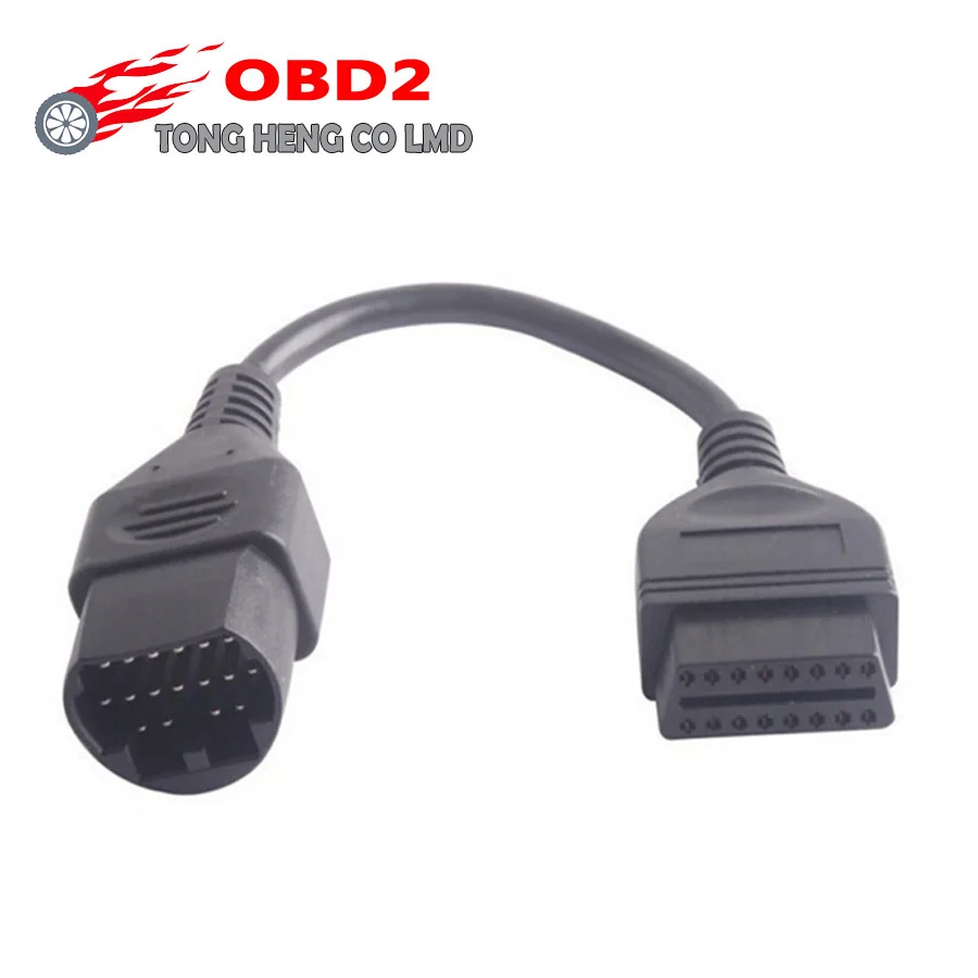 

Wholesale Price OBD II 17 PIN to 16 PIN OBD2 Connect Cable for Mazda 17PIN Car Diagnostic Tool Cable for Mazda 17 PIN