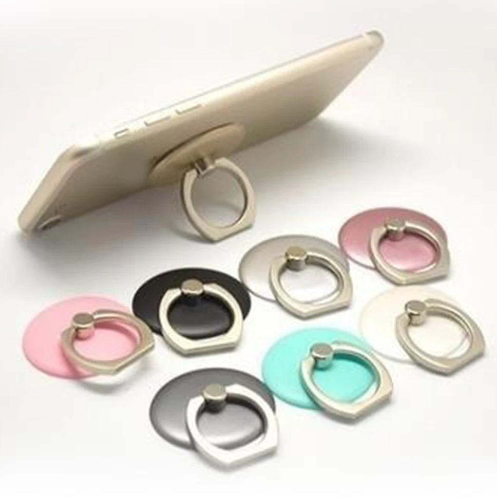 Finger Ring Mobile Phone Smartphone Stand Holder For iPhone XS for Huawei for Samsung Smart Phone Ring holder Car Mount Stand