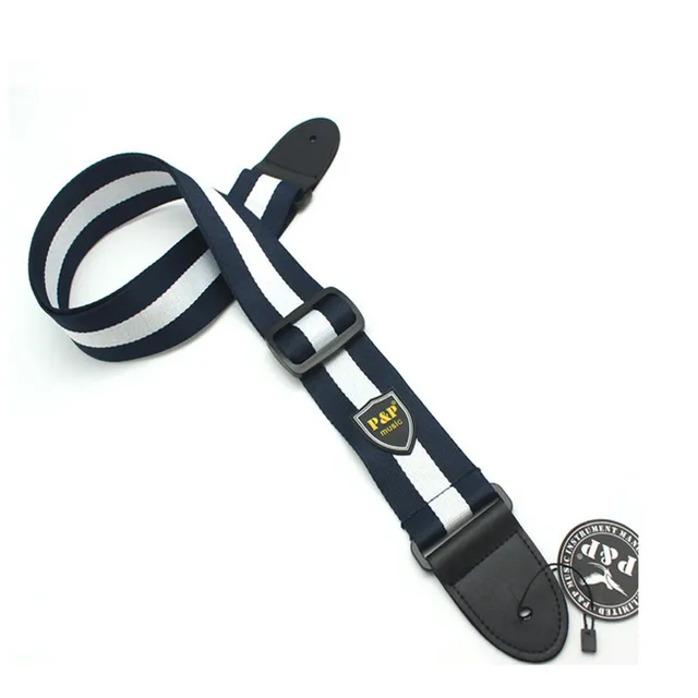 P&P nylon Guitar Straps with personality and colorful adjustable straps