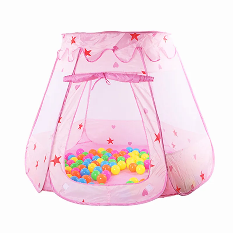 meibeile Children Baby Large Princess Pink Play Balls Tents Toys for
