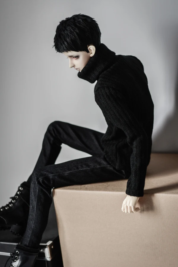 Унисекс Теплый свитер с высоким воротом 5 цветов для BJD 1/4 MSD 1/3 SD13 SD17 аксессуары
