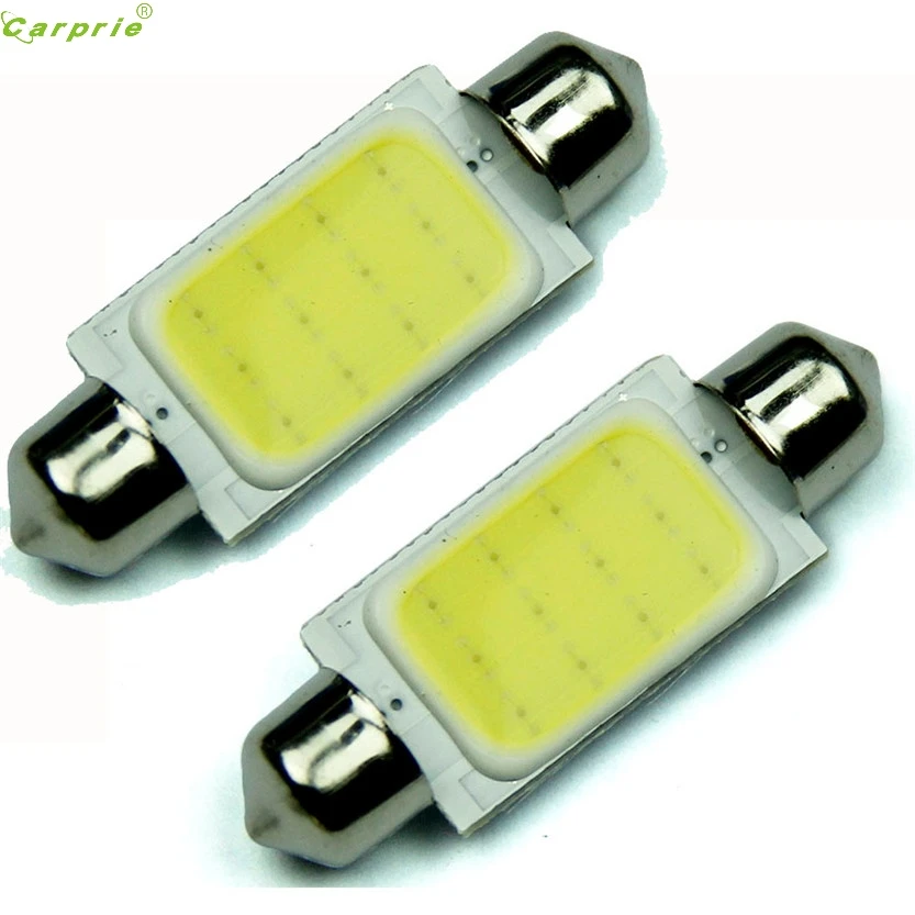 

2019 NEW HOT 2Pcs High Quality 42mm Festoon COB 12 Chips DC 12V LED Car Lights Z920# DROPSHIP