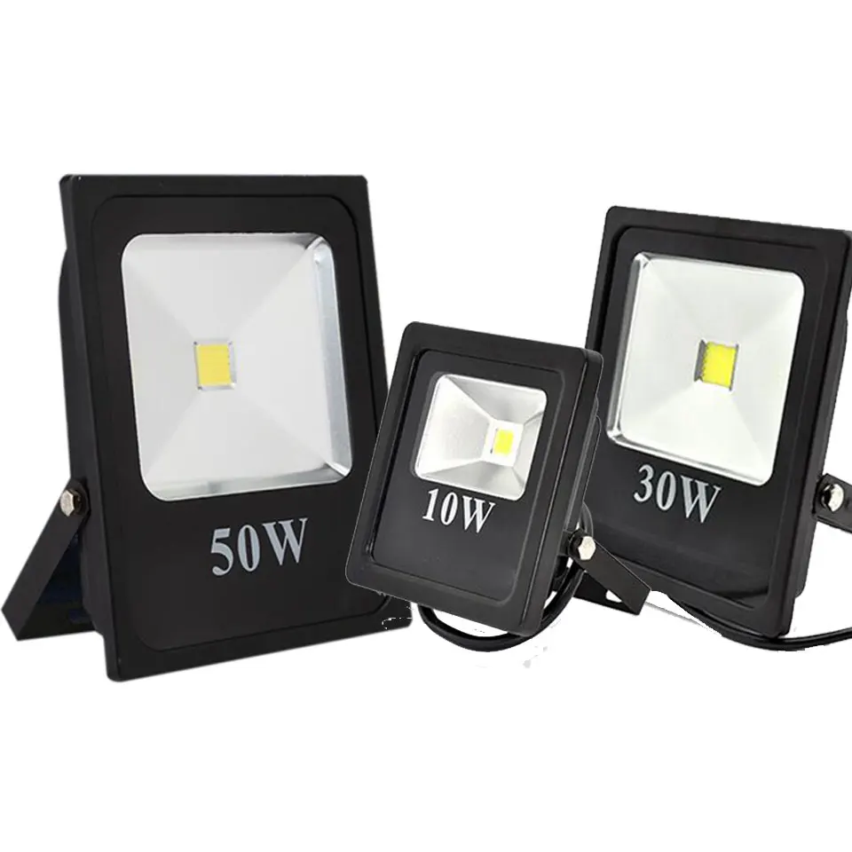 GD LED Floodlights 10W 20W 30W 50W IP65 Outdoor 220V 110V LED Spotlights IP65 Waterproof Flood
