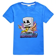 Modis dj marshmello Kids t shirts hoodie clothes Child Black New summer top Short Sleeve T-shirt for Girls Boys 100%cotton Modis dj marshmello Kids t shirts hoodie clothes Child Black New summer top Short Sleeve T-shirt for Girls Boys 100%cotton