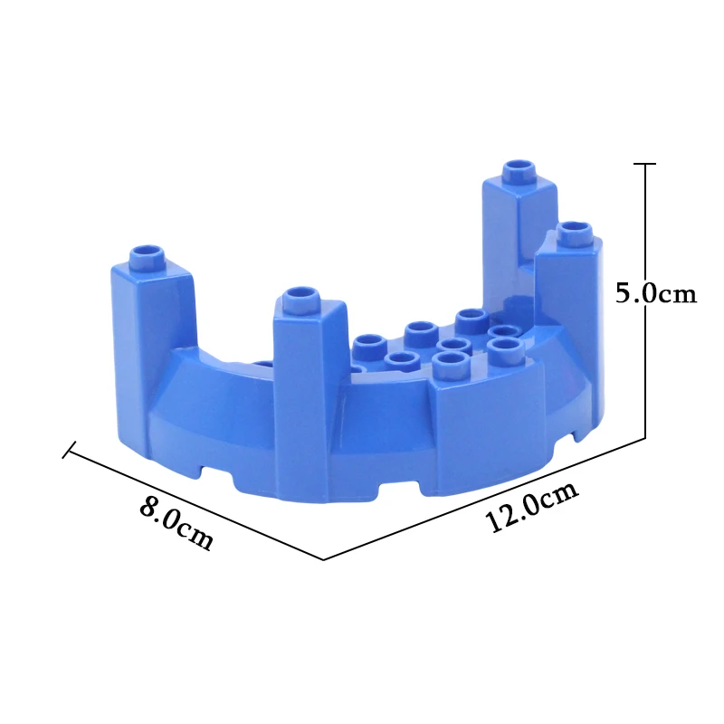 Классический большой замок строительные блоки аксессуары совместим с Duplo кирпичи принцесса игрушка крепостный фонарь Флаг башня мост подарок