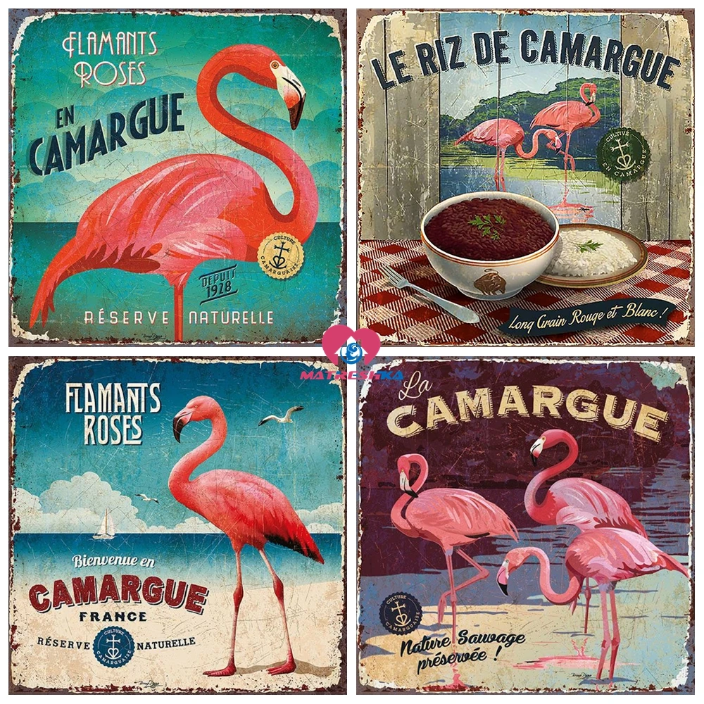 

diamond embroidery animals diamond painting Flamingo picture of rhinestones diamond mosaic sale cross stitch stitch kits hobby