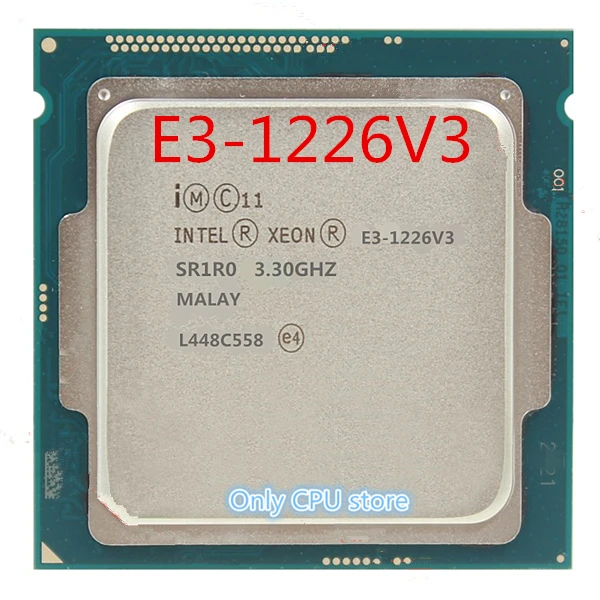 Четырехъядерный процессор intel E3 1226V3 3 30 ГГц 8 Мб SmartCache 1226 V3 HD Graphics P4600 DDR3 DDR3L 1600 FCLGA1150
