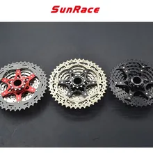 Sunracing 10 скоростей CSMS3 CSMX3 11-40 t/11-42/11-46 t mtb велосипед свободные колеса кассета широкое соотношение mtb велосипед кассета