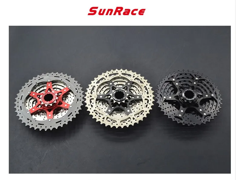 

sunrace 10 speed CSMS3 CSMX3 11-40 t / 11-42 / 11-46 t mtb bike free wheel cassette wide ratio mtb bicycle cassette for shimano